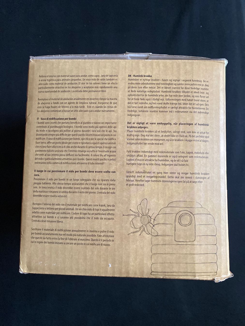 Bienenhäuser: Esschert Wildlife Hummeltopf – Neu und originalverpackt aus Horgen von CS75 3