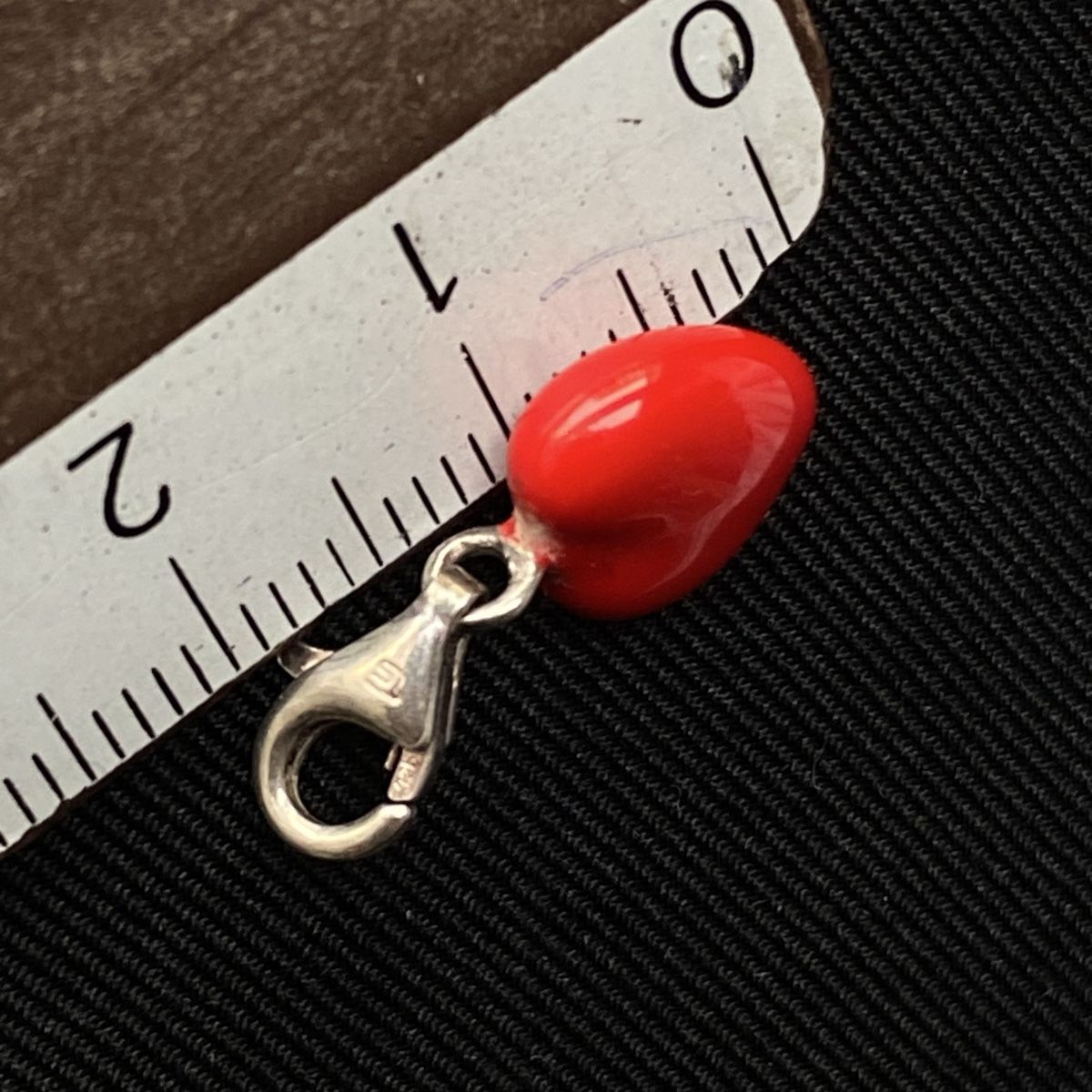 Thomas Sabo Ciondoli: Thomas Sabo Herz Charms Rot Silber 925 – Usato da Givisiez venduto da dor_xb9k 1