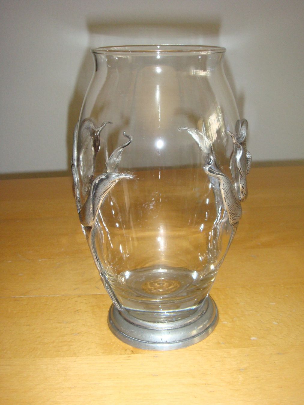 Vasen & Gefässe: Vase Glas/Zinn – Neu (gemäss Beschreibung) aus Reinach BL von Maryichbins 1