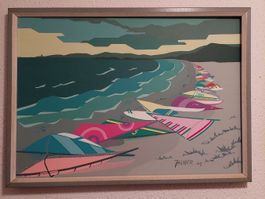Windstille in Acryl von Renate Jasmer