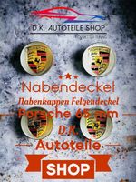 Porsche Nabendeckel, Radnaben, Nabenkappen Grau 65mm NEU