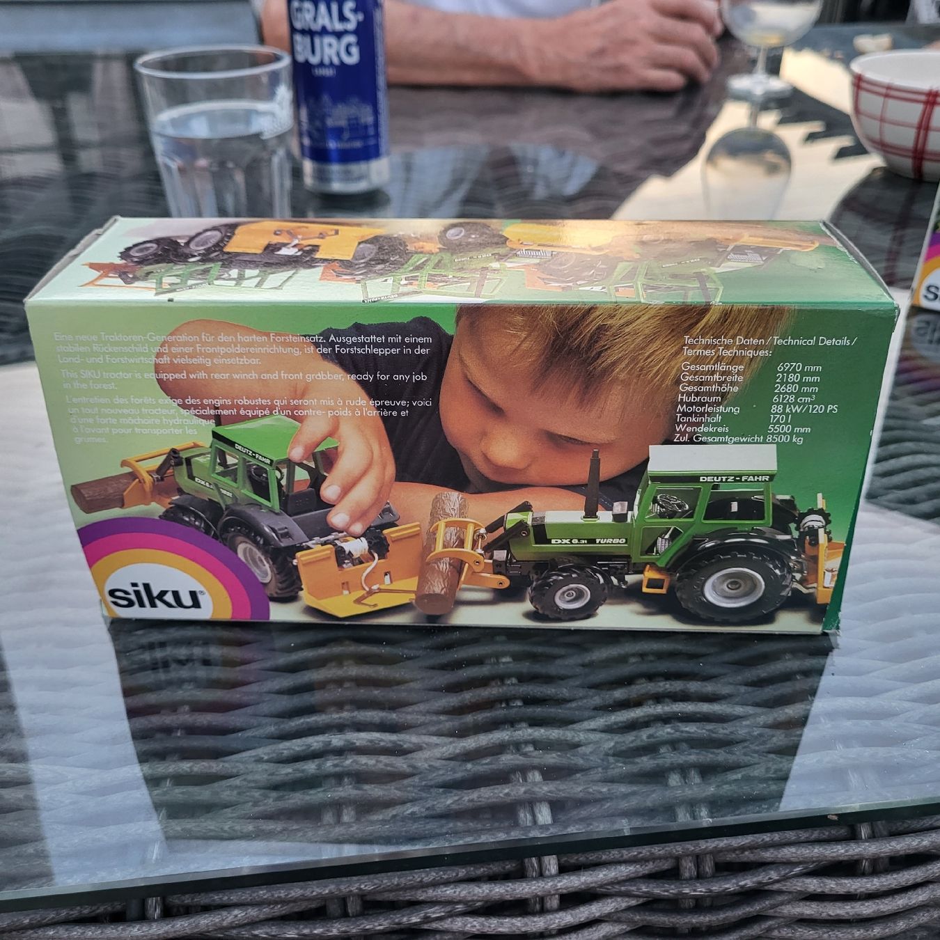 Siku Kit di modellismo & Modellini statici: Siku Farmer 3550 OV Metall – Nuovo (secondo la descrizione) da Kägiswil venduto da Megafi56 1