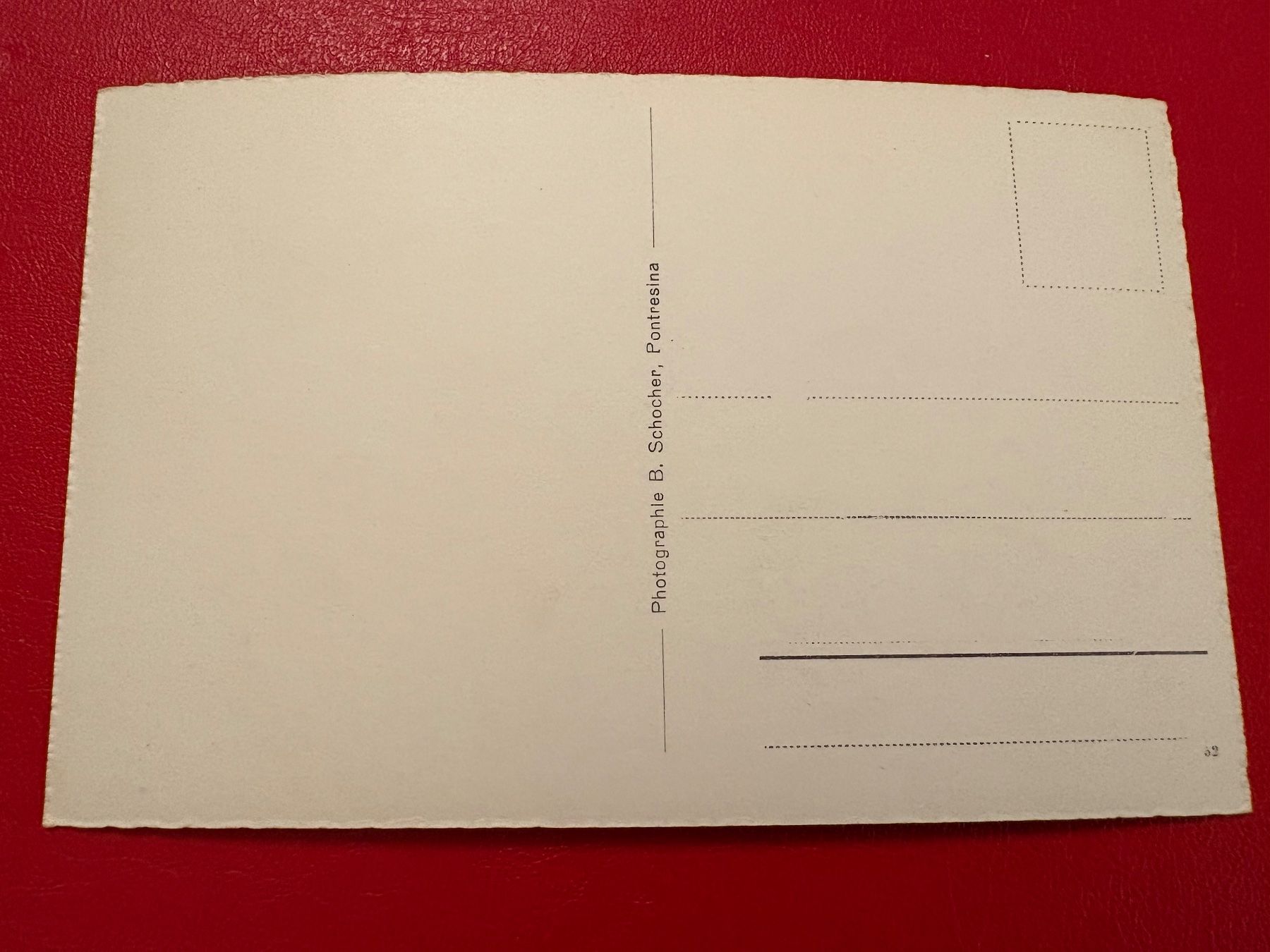 Cartoline postali: Dorfpartie in Pontresina – Usato da St-Légier-Chiésaz venduto da Theo006 1