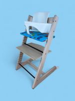 Stokke® Tripp Trapp inkl. Babyset & Kissen / Whitewash