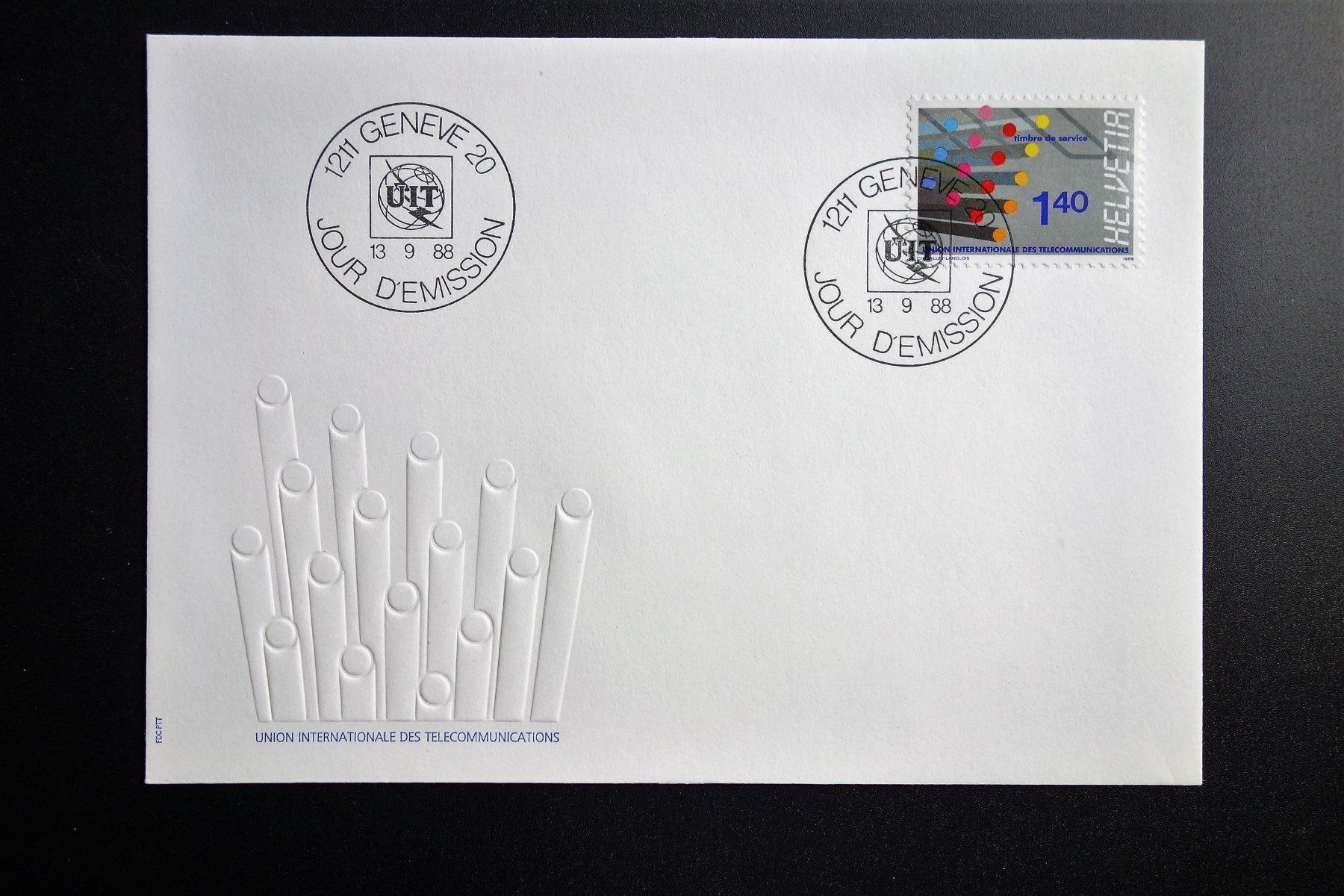 Tutti i francobolli: 1988  FDC Genfer Ämter Ergänzungswert – Nuovo (secondo la descrizione) da Mettmenstetten venduto da Sutasso