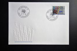 1988  FDC Genfer Ämter Ergänzungswert