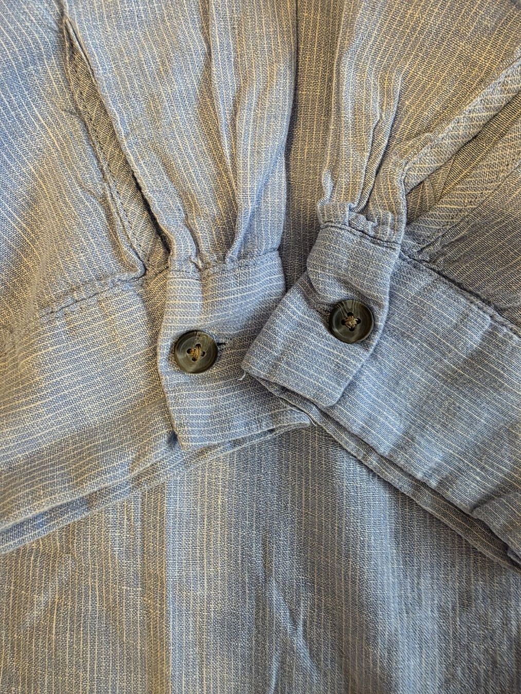 H&M Camicette: H&M Bluse, Gr. 36, hellblau gestreift – Usato da St Gallen venduto da vir_5kgt 1