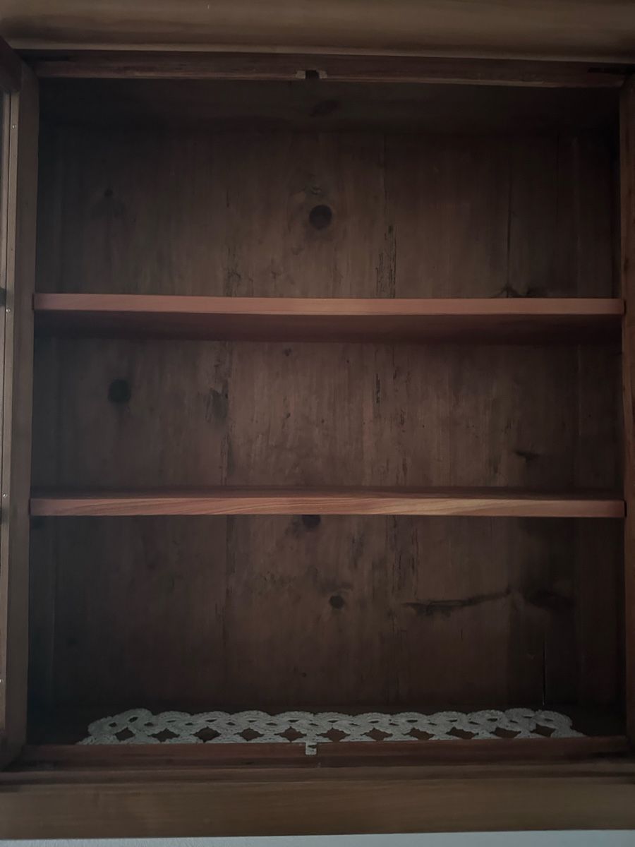 Vetrine: Wandvitrine Holz mit Glastüren  – Nuovo (secondo la descrizione) da Riedholz venduto da lena__4533 2