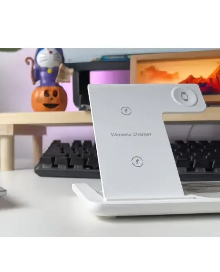 Caricabatterie: 3 in 1 Wireless Charger Ladestation Neue – Nuovo e nell'imballaggio originale da St. Erhard venduto da Lauko123 4
