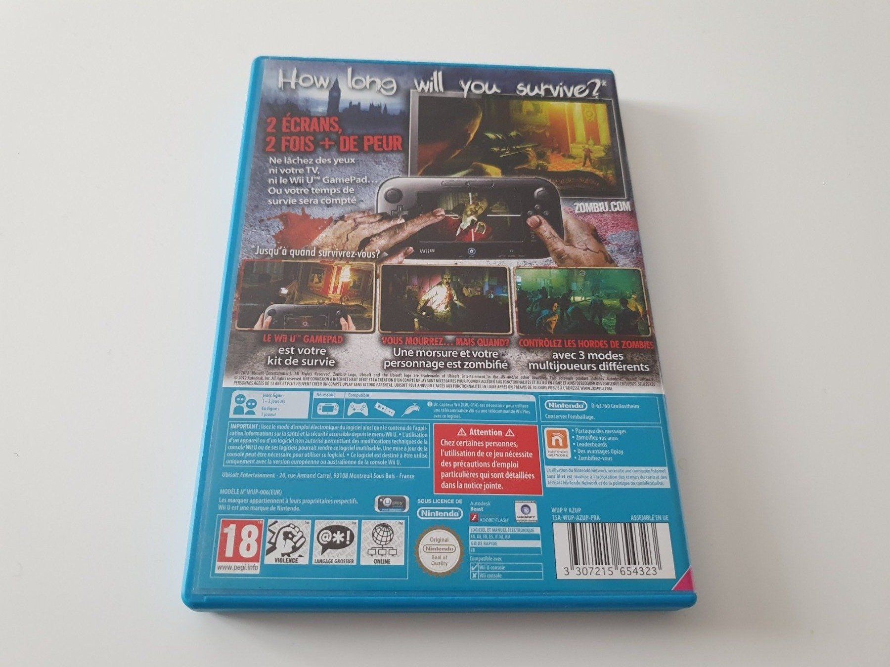 Nintendo Giochi: ZombiU (Wii U) – Usato da Puidoux venduto da Svreber 1