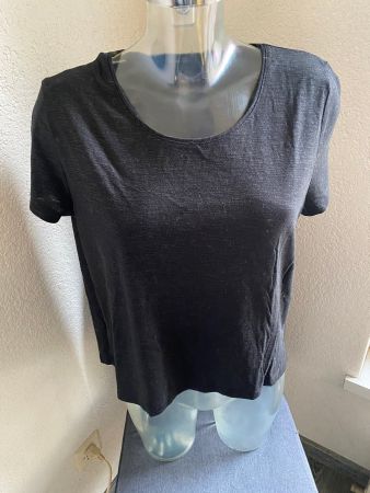 Mango T-Shirt schwarz Grösse XS