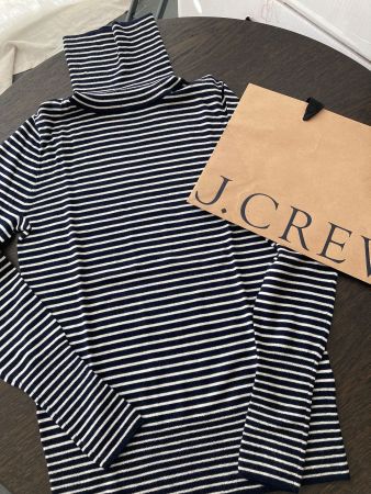 J.CREW Rollkragenpullover Merinowolle, Gr.XS/S, neu, weich