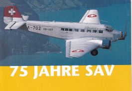 Tag der Aerophilatelie 2000 (Dübendorf) 75 Jahre SAV