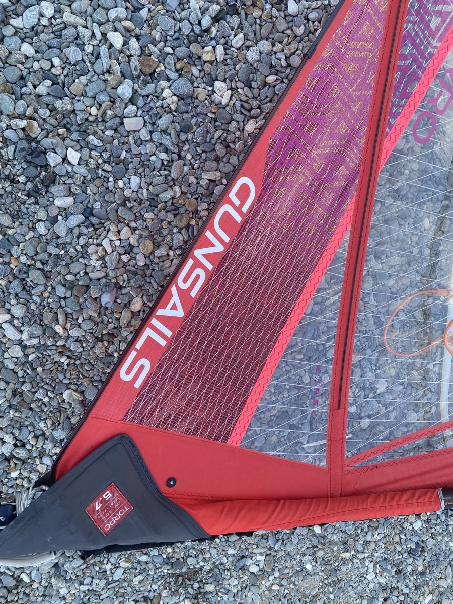 Surfen: Windsurf Segel Gunsails Torro 5,7 m2 – Gebraucht aus Wittinsburg von tommiimkaufrausch 6
