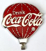 Coca-Cola Pin Luftballon
