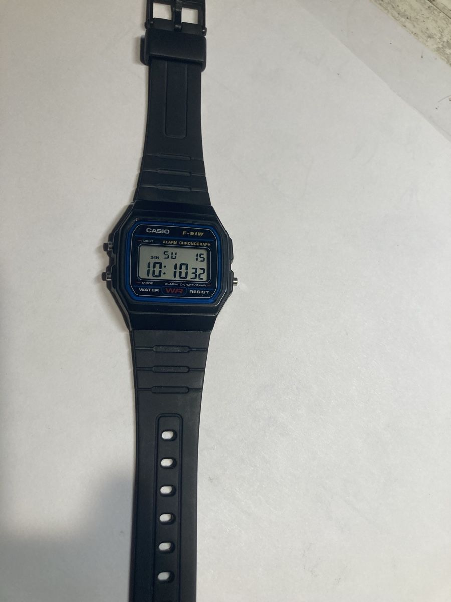 Casio Orologi: Casio wr w91F lcd uhr – Usato da Glattbrugg venduto da vintagemania 4