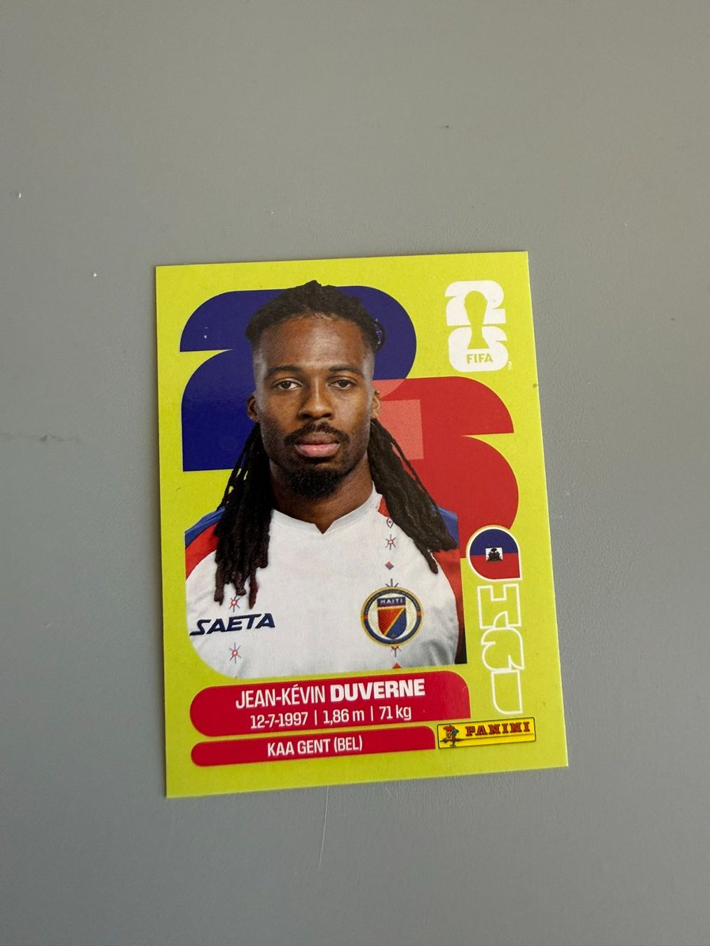 Panini Carte collezionabili: Panini Jean-Kevin Duverne HAI5 – Usato da Liebefeld venduto da Ronaldo-1996