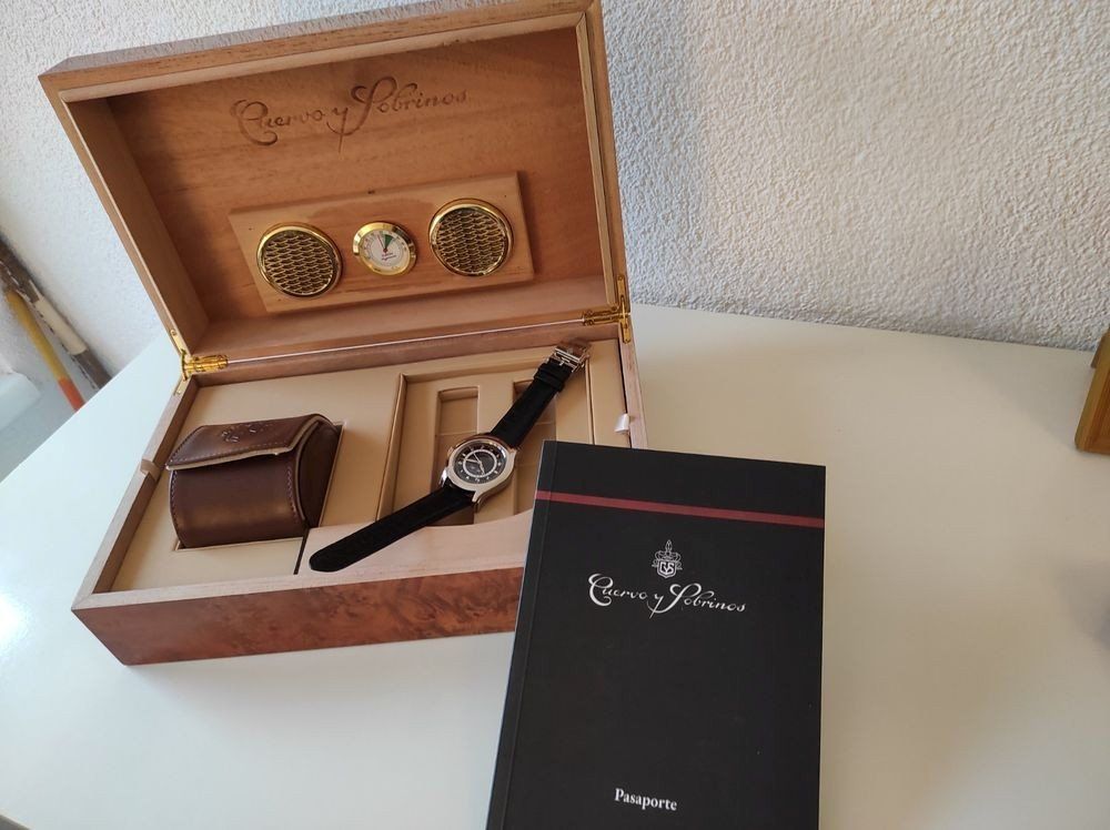 Orologi: Cuervo y Sobrinos Robusto mit Kalendarium – Nuovo (secondo la descrizione) da Chabrey venduto da Horology 1