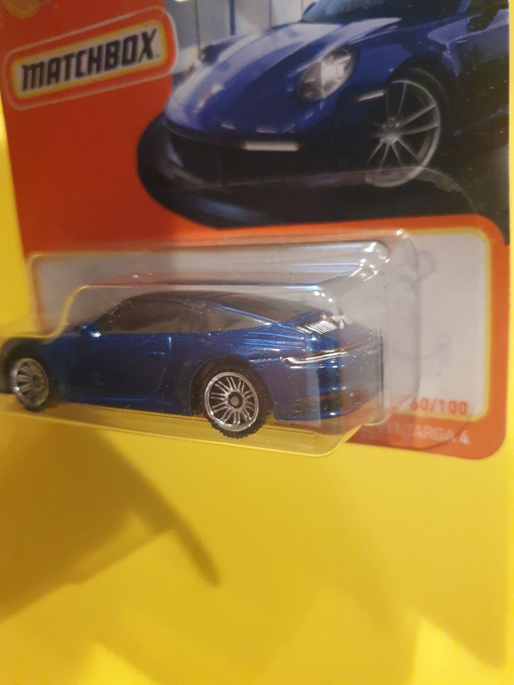 Matchbox Modellini d'auto: Matchbox PORSCHE 911 TARGA 4 – Nuovo e nell'imballaggio originale da Oftringen venduto da Rotor 3