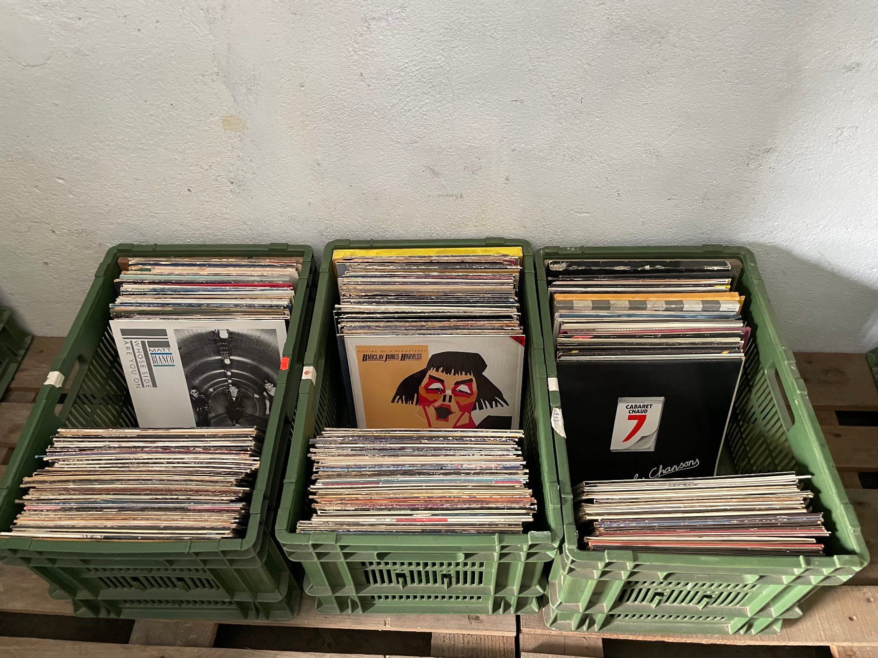 Vinyles: 3 caisses de disques vinyle 33 tours – D'occasion à La Croix (Lutry) par netrajet 7