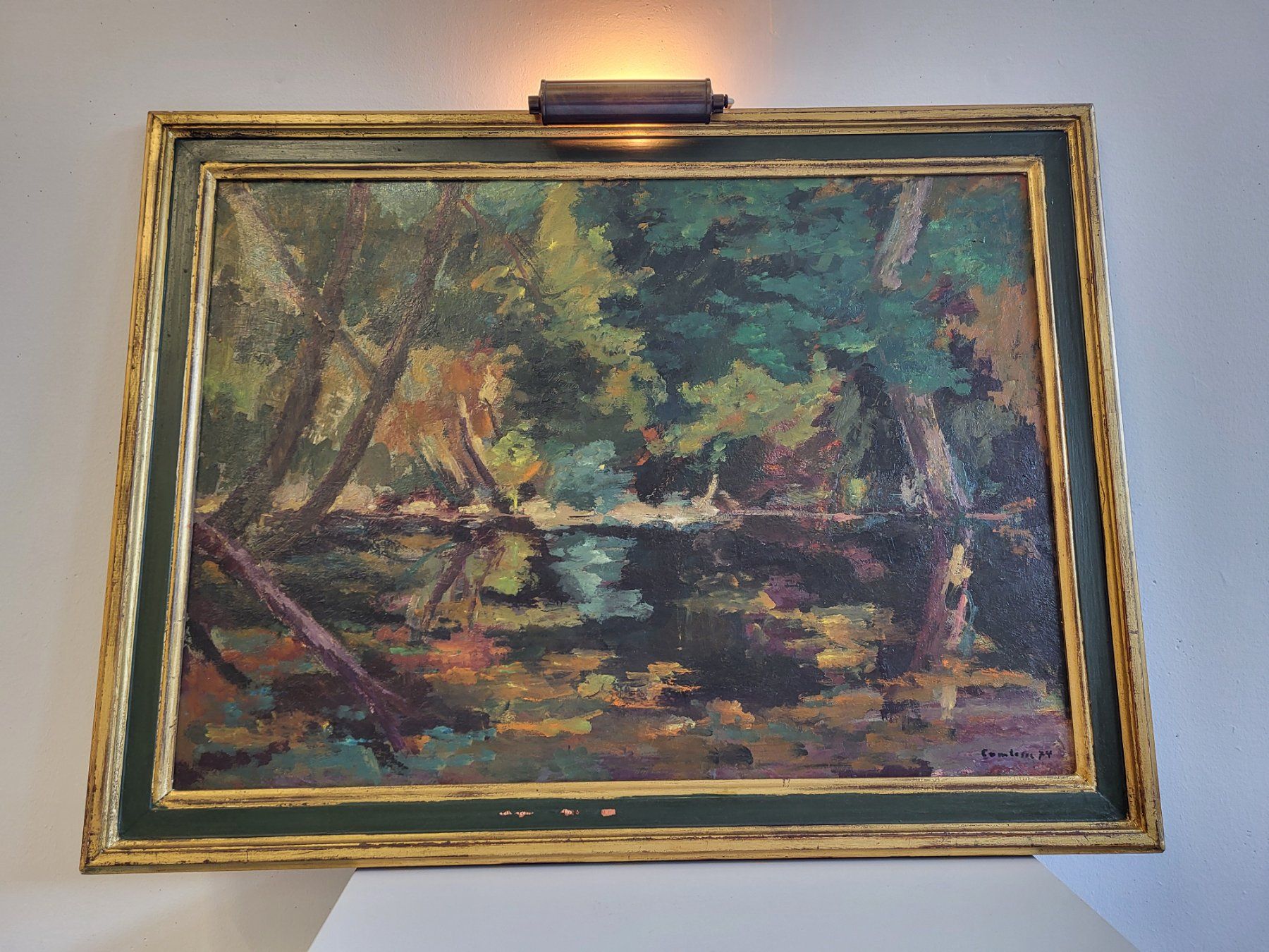 Dipinti: COMTESSE Gérald 1944 - 2021 / Ölgemälde 60x80 cm – Usato da Brügg BE venduto da POU-BELLE 3