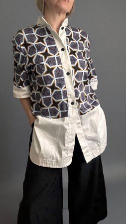 Hemd Bluse, Gr. 36