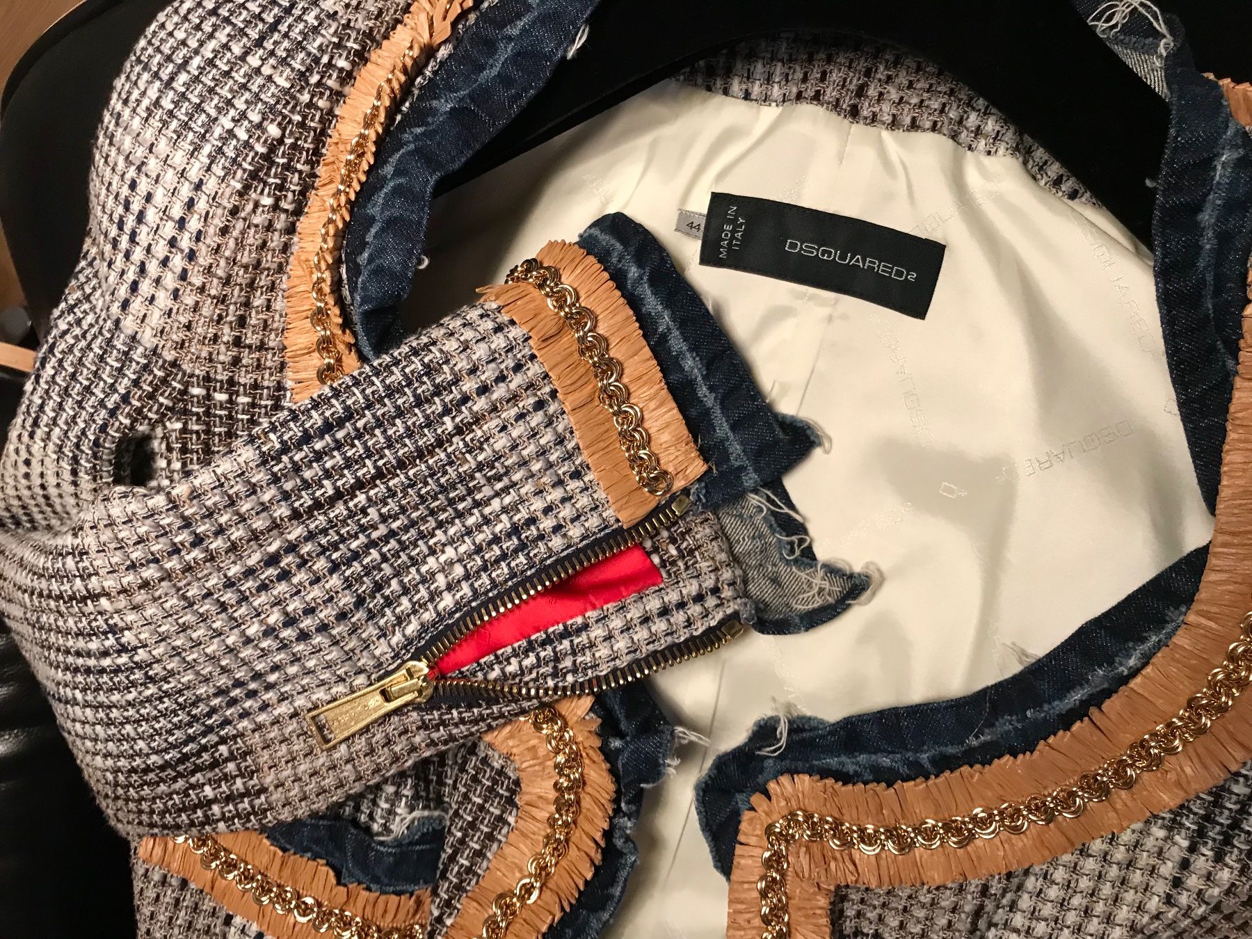 Dsquared2 Giacche: Dsquared2 Bouclé Jacke – Nuovo (secondo la descrizione) da Uster venduto da Charis5 7