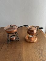 Anciens réchauds en cuivre