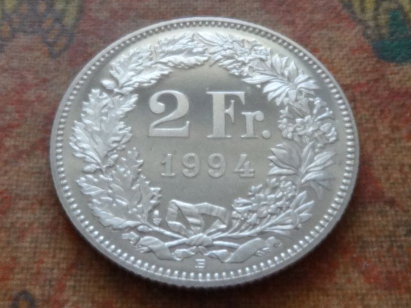 Tutti le monete: 2 Fr. 1994  (B) Top – Usato da Romanel-sur-Lausanne venduto da Swift13