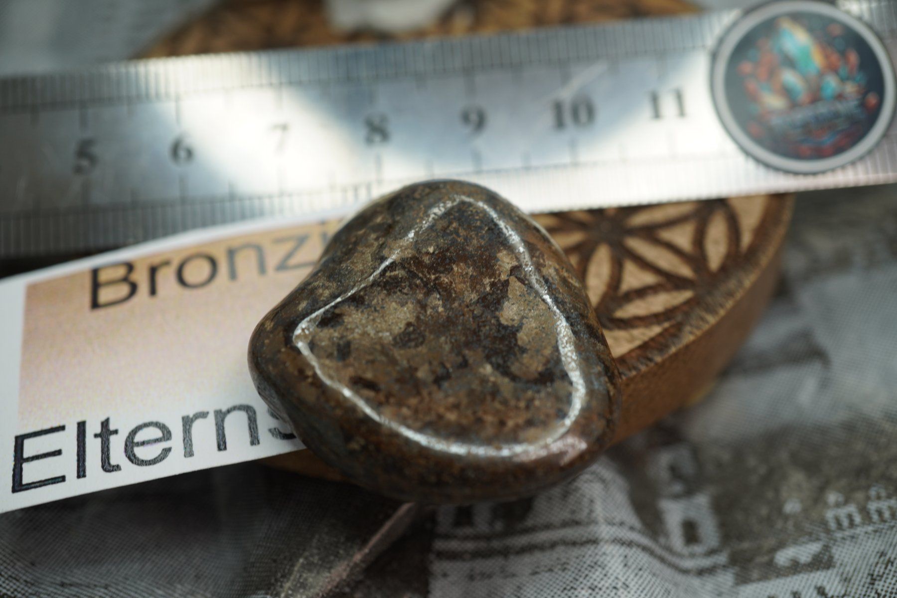 Minerali & Pietre curative: Bronzit    mit beschreib      ab 1.-  Auktion – Nuovo e nell'imballaggio originale da Eschenbach SG venduto da topstone 5