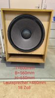 Subwoofer- (Thommen 18-500/8-A) 500watt
