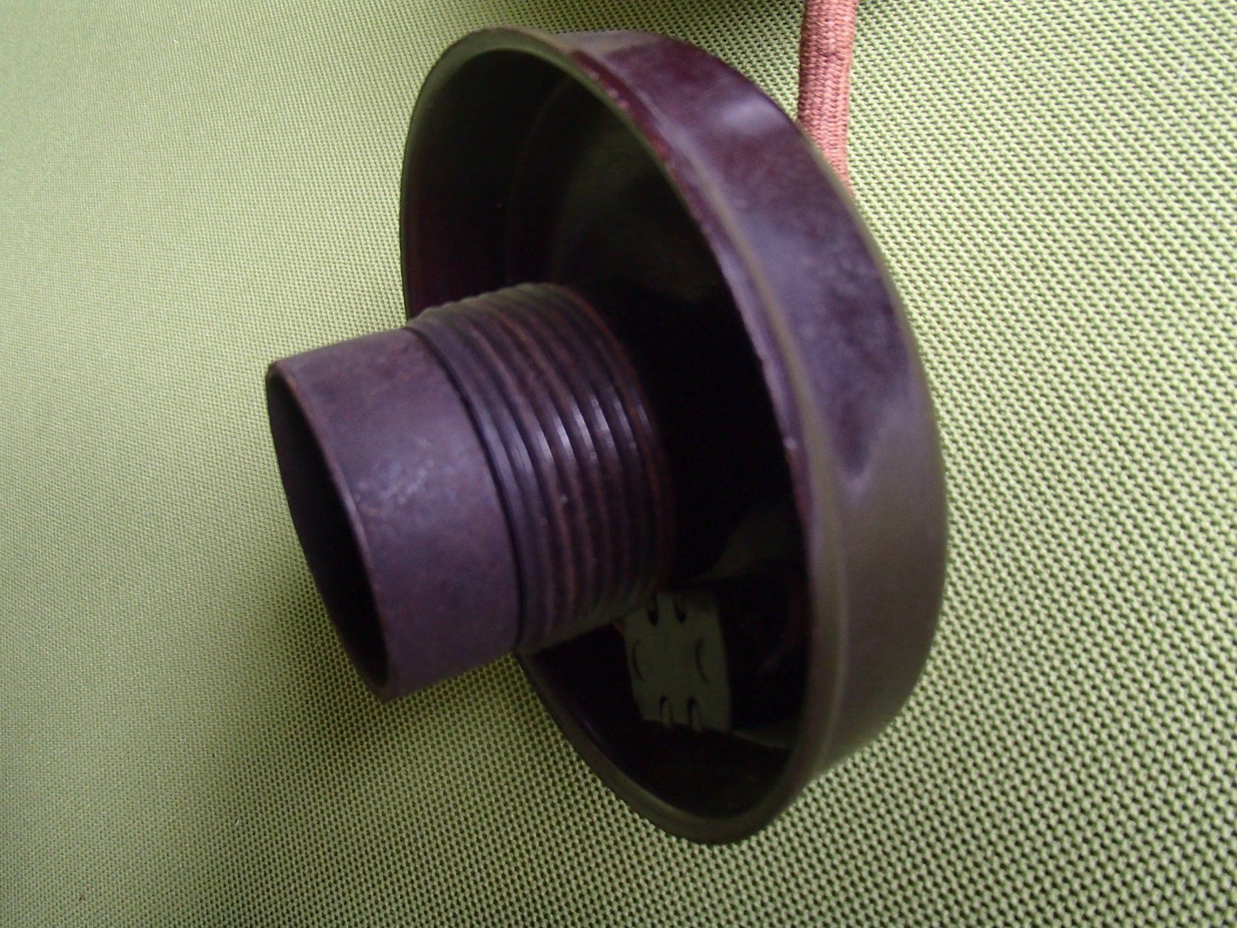 Lampadari & plafoniere: Art Deco Bauhaus Bakelit Decken Zuglampe – Usato da Schöfflisdorf venduto da pullux 5