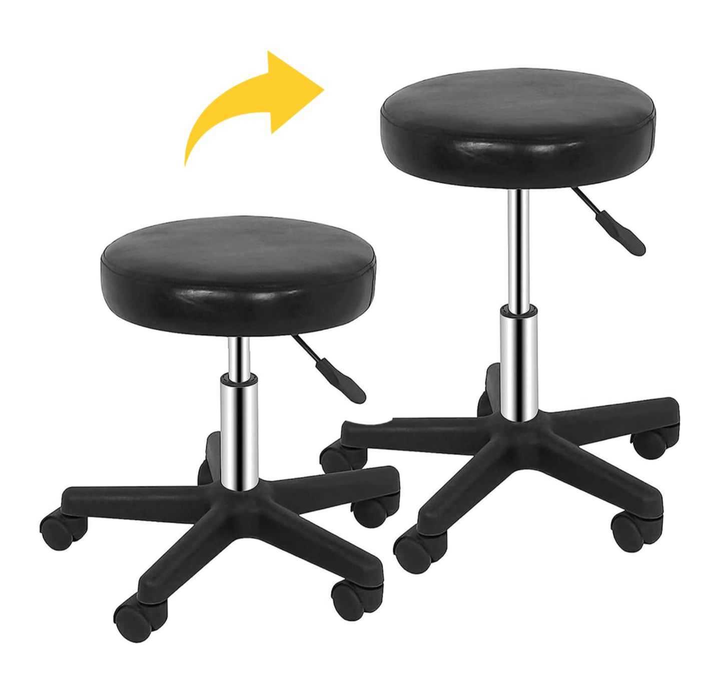 Sgabelli: Rollhocker Arbeitshocker Hocker Drehhocker Kosmetikhocker – Nuovo e nell'imballaggio originale da Bülach venduto da StoreInShop.com 7