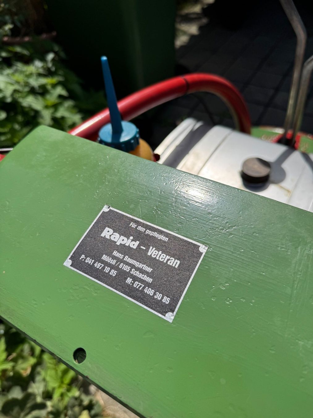Rapid Tutte le macchine: Balkenmäher Mähmaschine Rapid Rex restauriert – Difettoso da Arth venduto da lemanslll 2