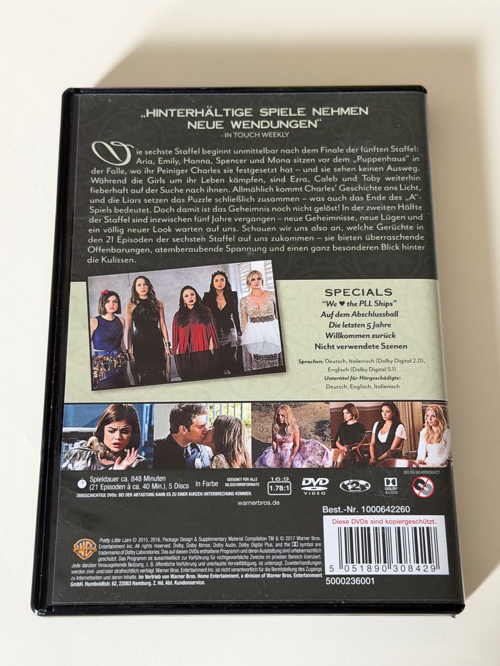 Alle DVDs: Pretty Little Liars - Staffel 6 - DVD Box – Gebraucht aus Altstätten SG von sheamus 1