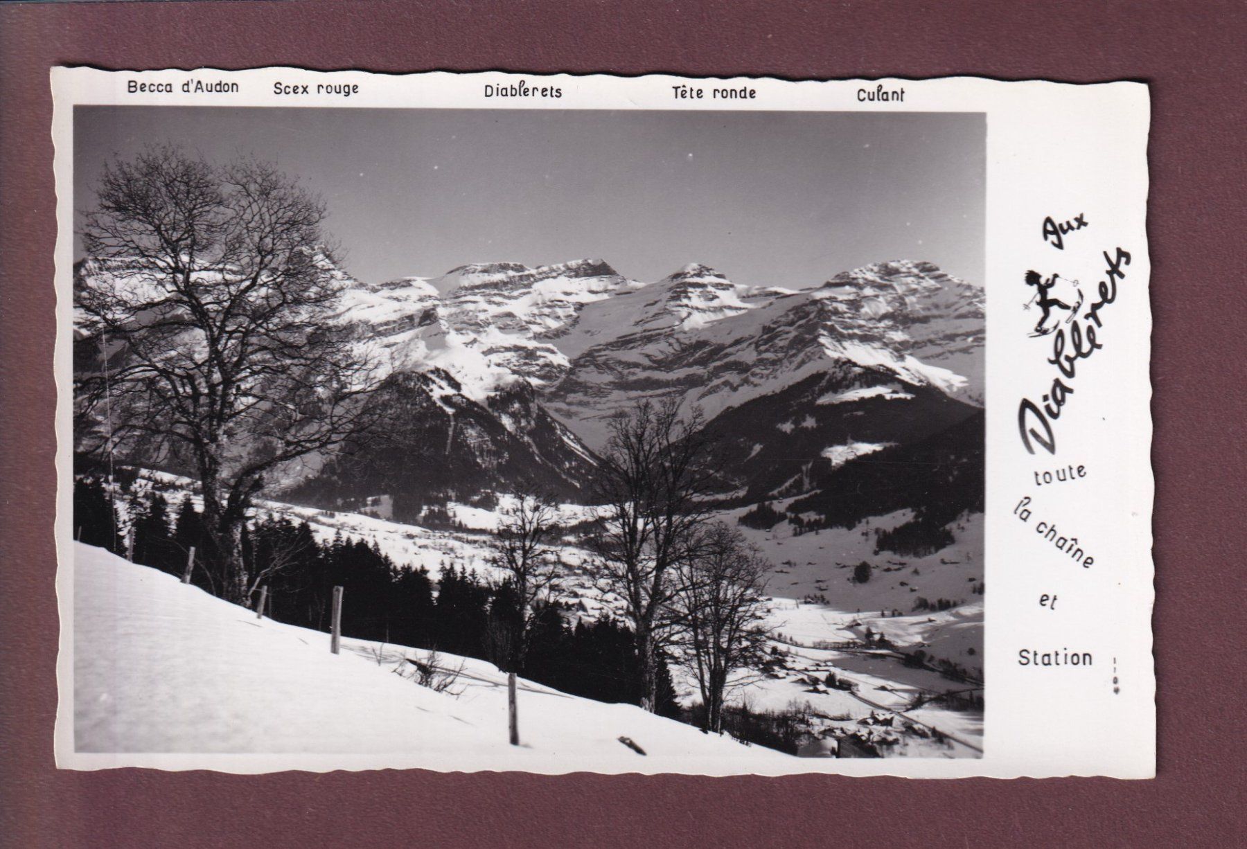 Cartes postales: LES DIABLERETS – D'occasion à Pully par nicecards