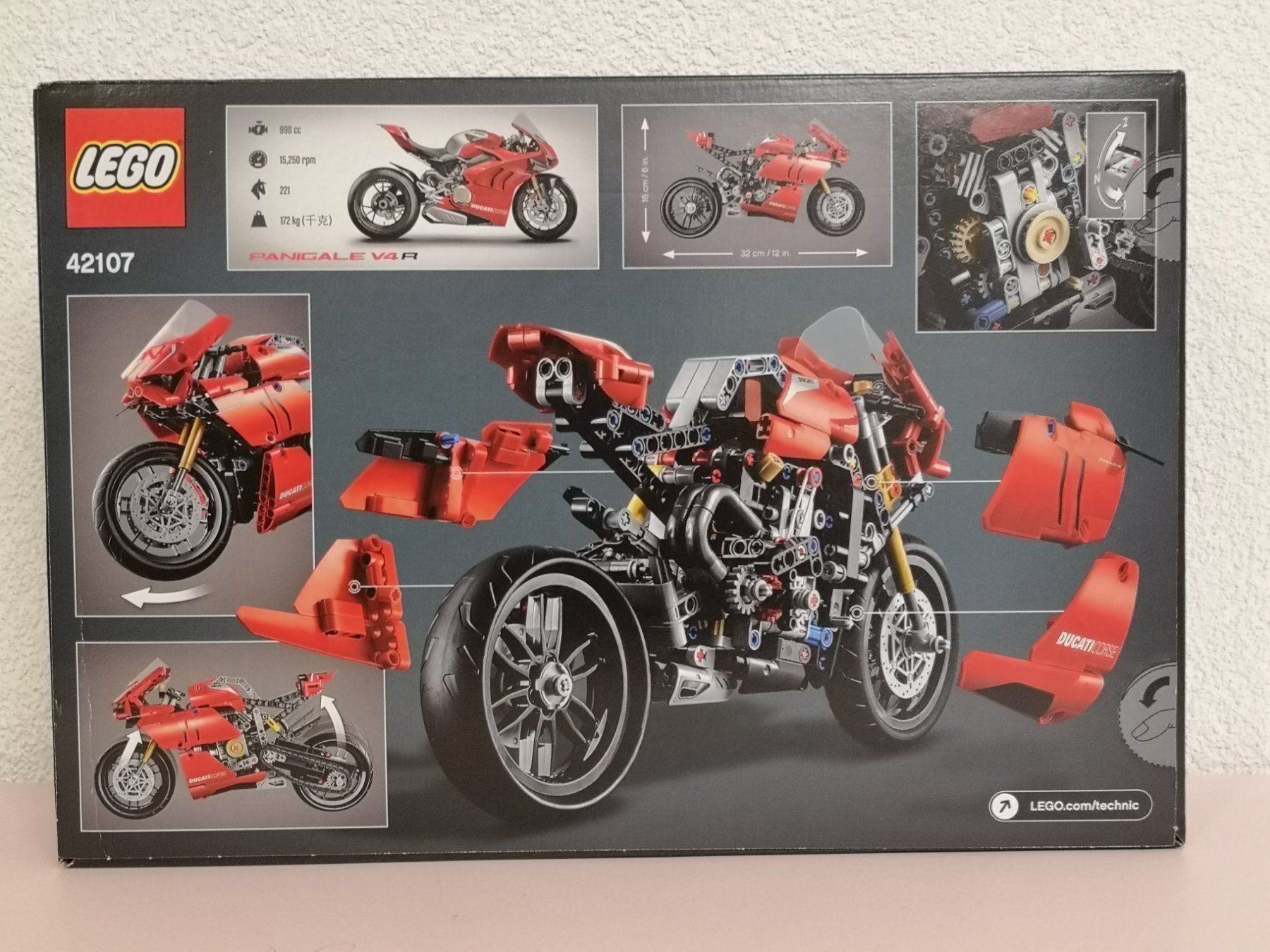 Lego Kit di costruzioni: Lego 42107 Technic Ducati Panigale V4 R – Nuovo e nell'imballaggio originale da Echichens venduto da aegis0129 1