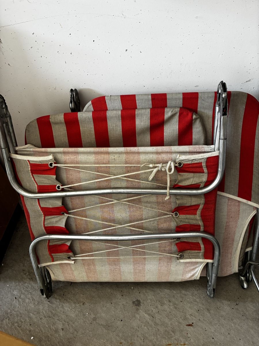 Sedie a sdraio: Liegestuhl Vintage – Usato da Lengnau BE venduto da Warmbrodt 1
