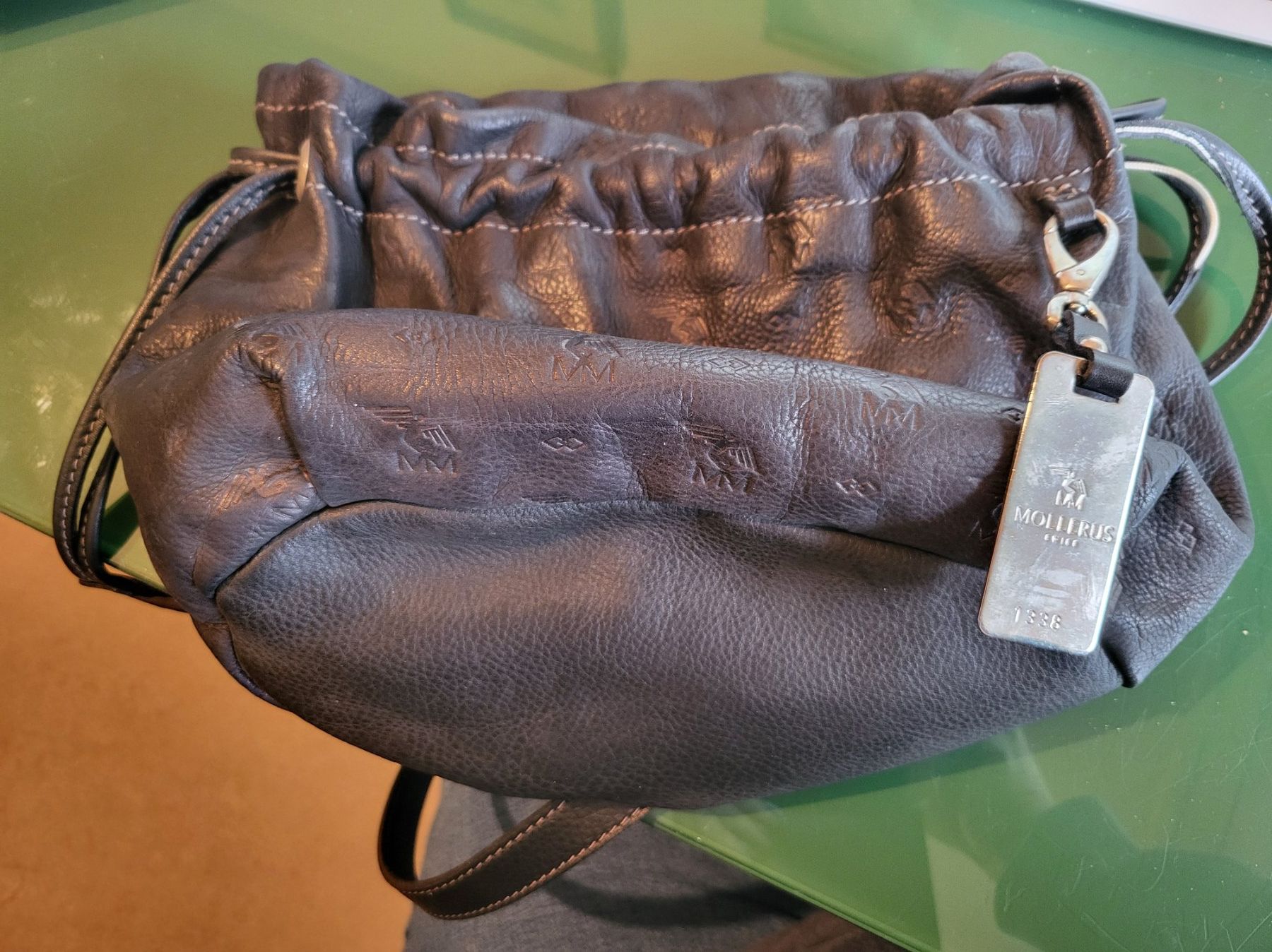 Maison Mollerus Borse da donna: Original Mollerus Handtasche in Schwarz! – Usato da Neuenhof venduto da DynaFatBob 1