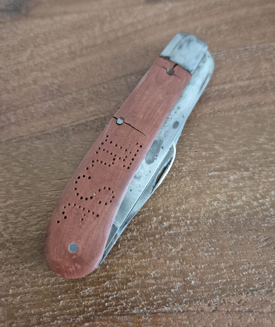 Coltelli tascabile: Taschenmesser mit Altgravur Th. Stamm – Usato da Zürich venduto da Dalema13 2