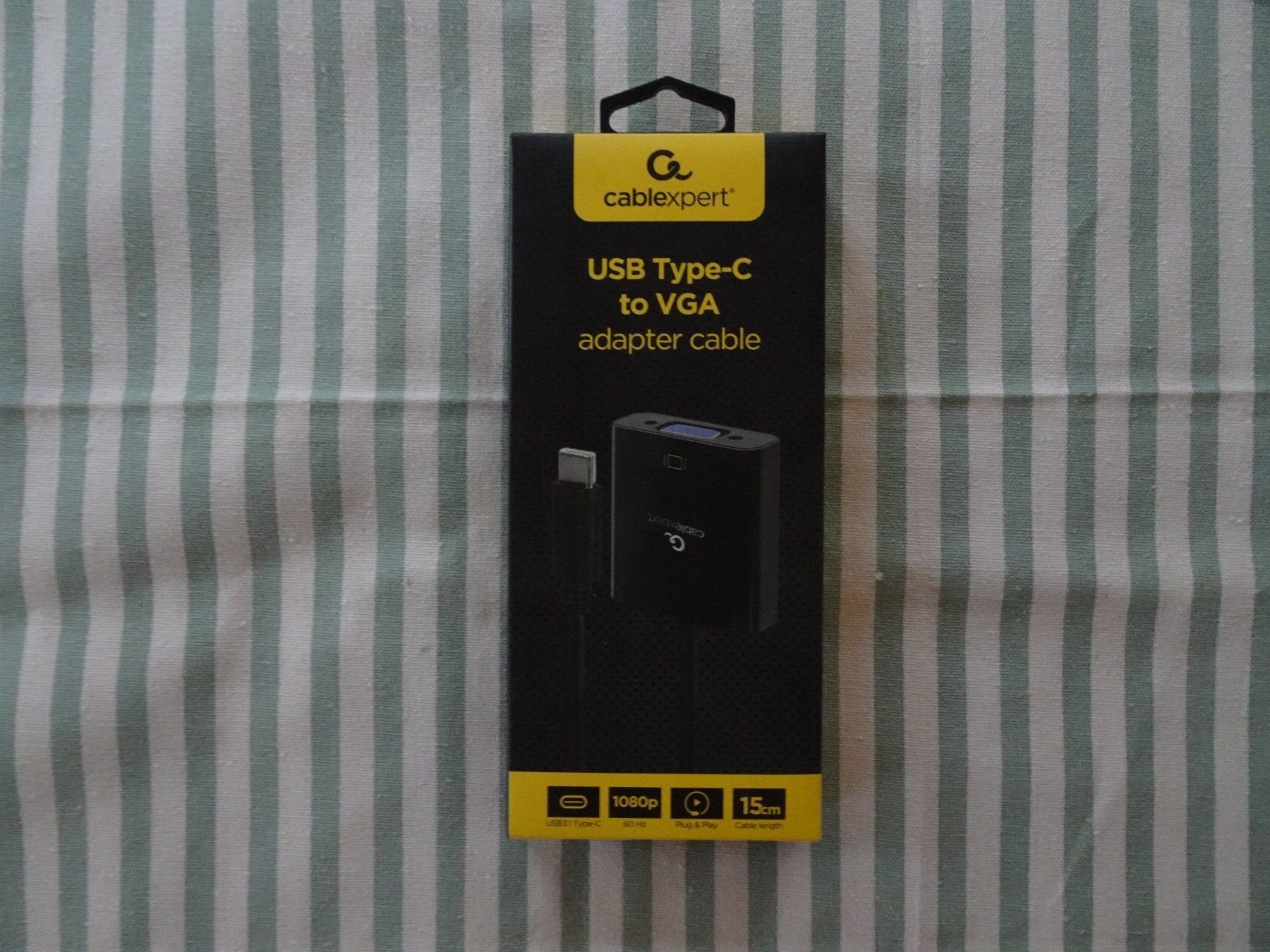 Kabel: NEUES OVP USB Type-Cto VGA Adapter cable- To24.50 – Neu und originalverpackt aus Küssnacht am Rigi von Pidu5