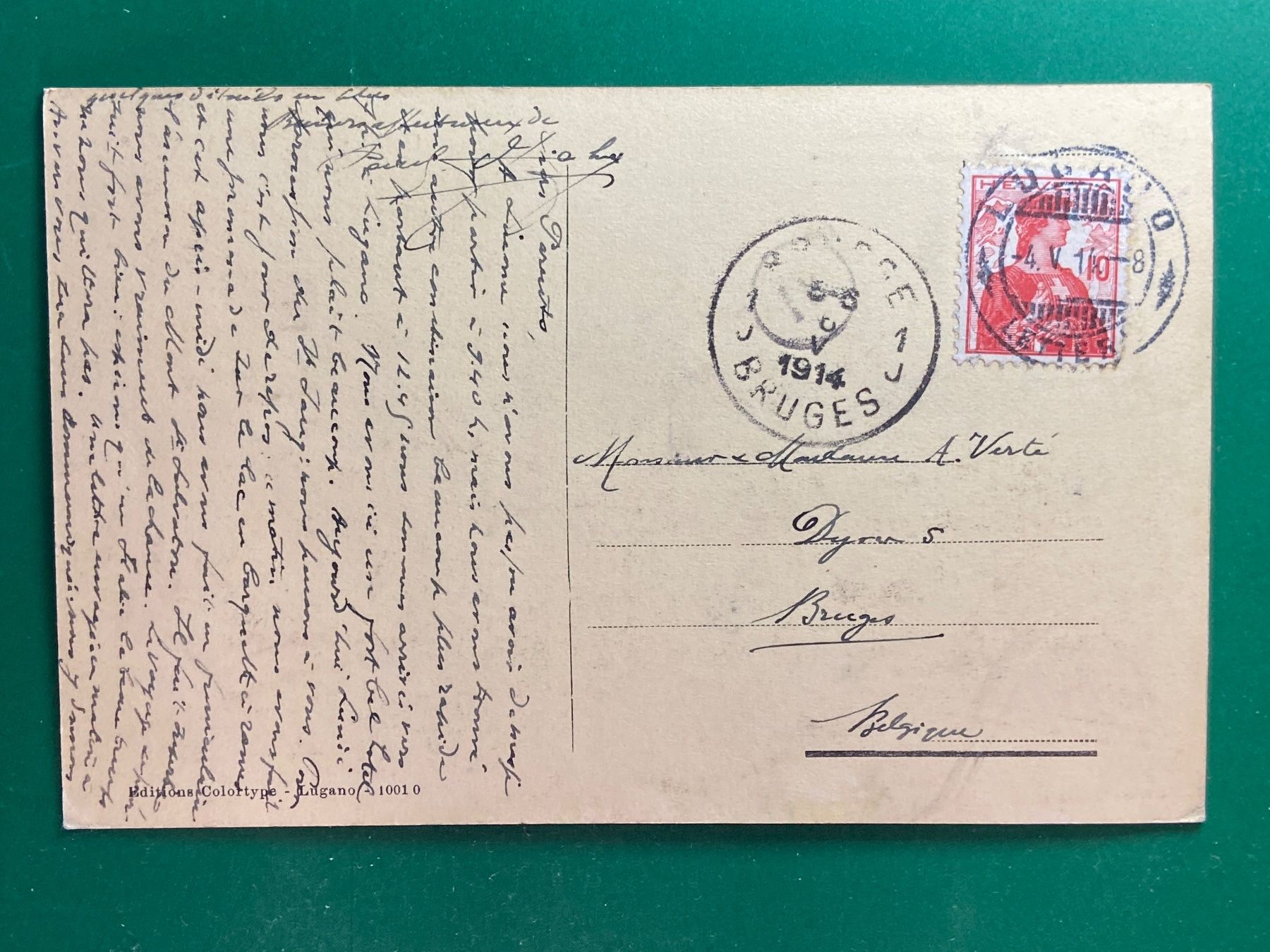 Cartoline postali: Lugano e Paradiso – Usato da Steg VS venduto da _vinci_ 1