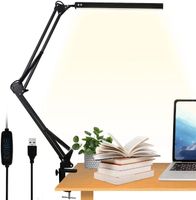 Flexibel Schreibtischlampe LED Dimmbar mit Ständer