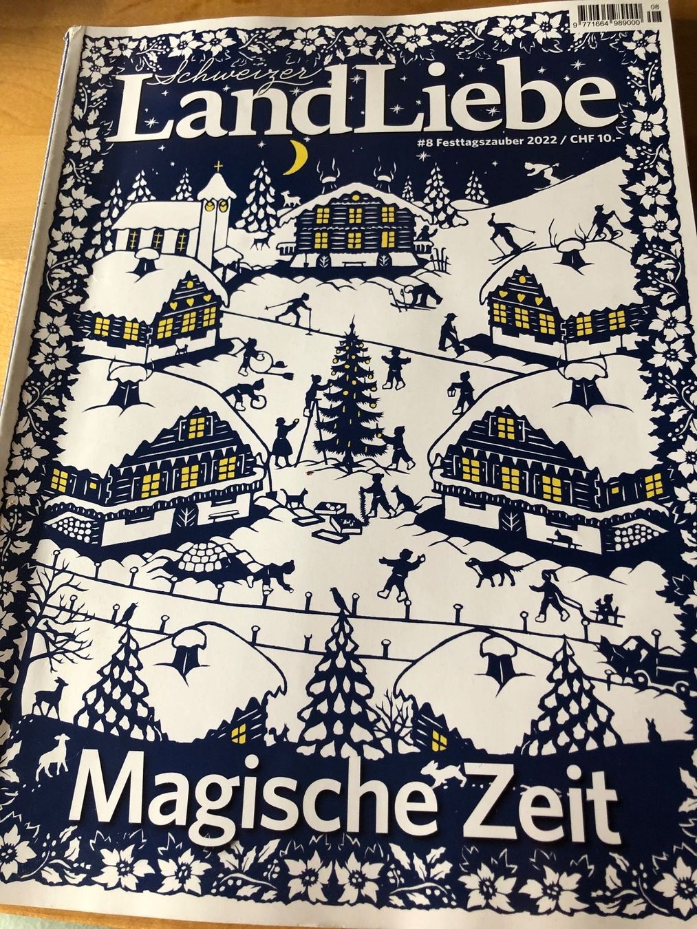 Riviste & Magazine: Schweizer Landliebe Nr 8 Festtagszauber 2022 – Usato da Zürich venduto da ch3906