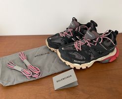 Balenciaga TRACK, 38, noir + rouge