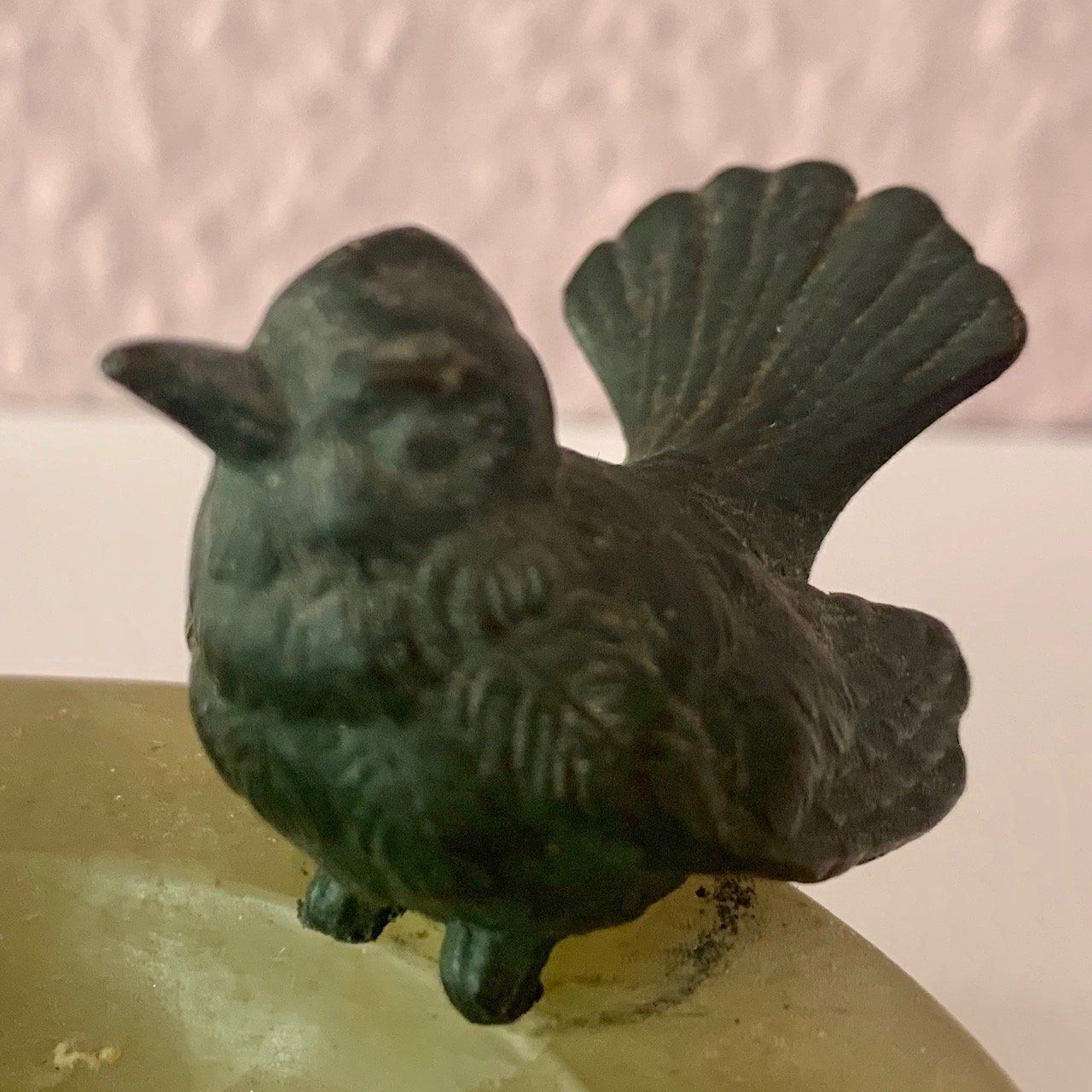 Statuette: Wienerbronze "Spatz auf Onyx" ca. 1880 – Usato da Adliswil venduto da MeDuMe 2