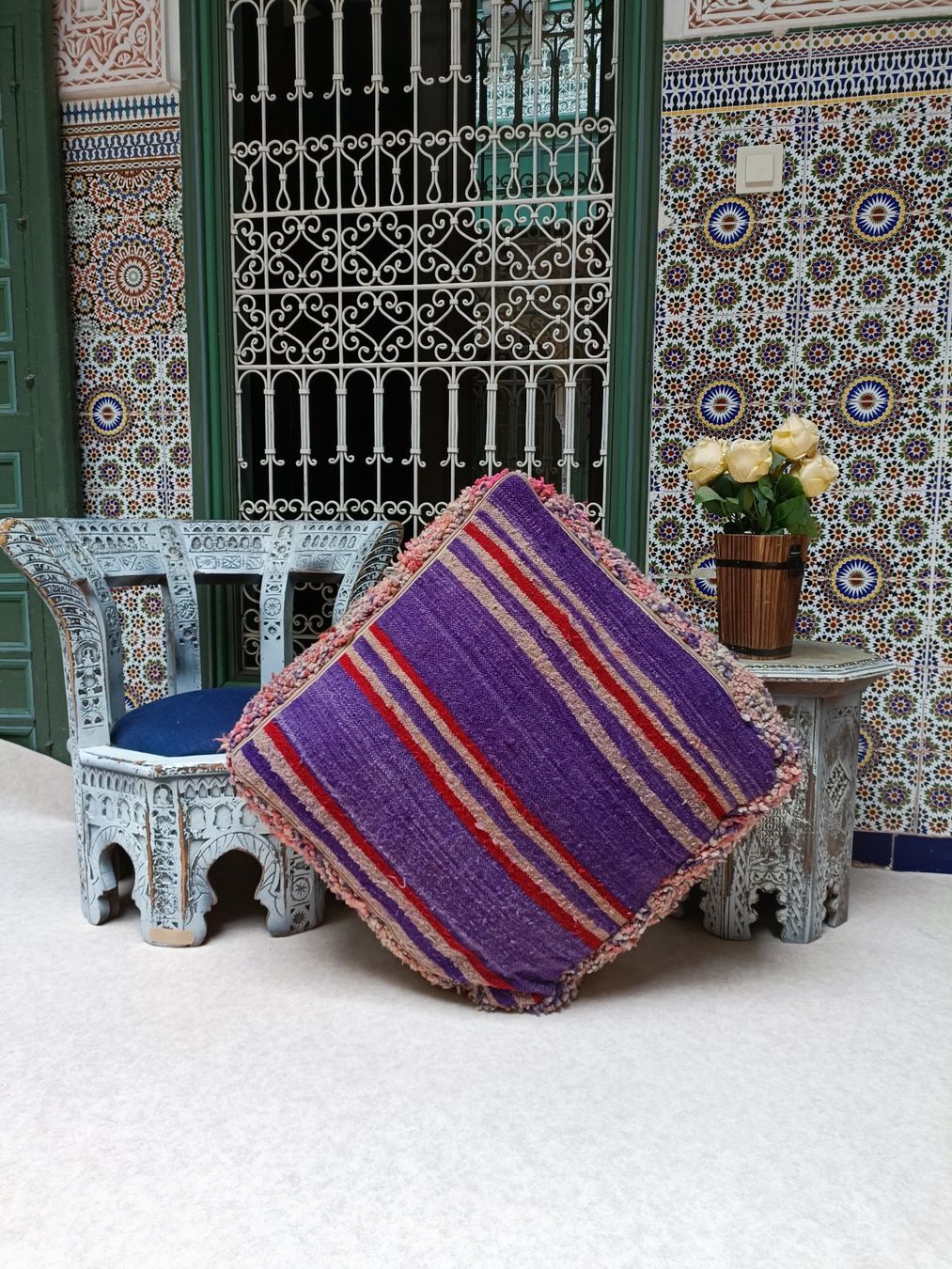 Divani: Pouf marocain Vintage – Nuovo (secondo la descrizione) da cournillens venduto da Haronn 4