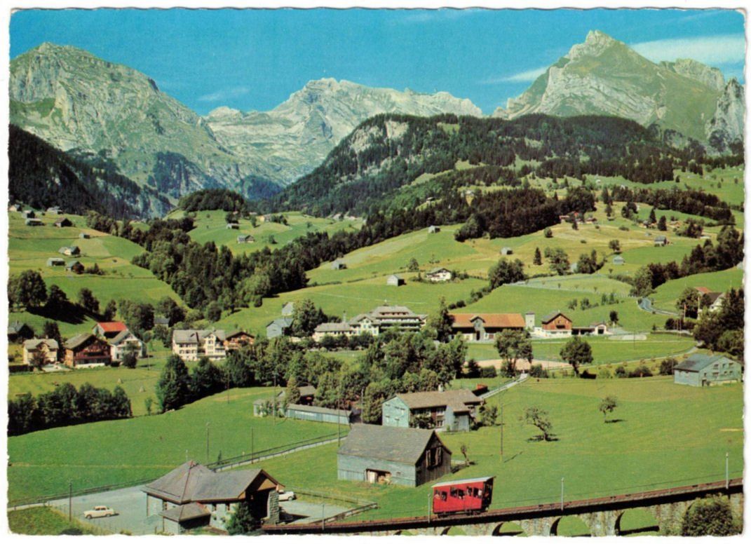 Cartoline postali: Unterwasser - Standseilbahn Iltios – Usato da Binningen venduto da Mountainrider