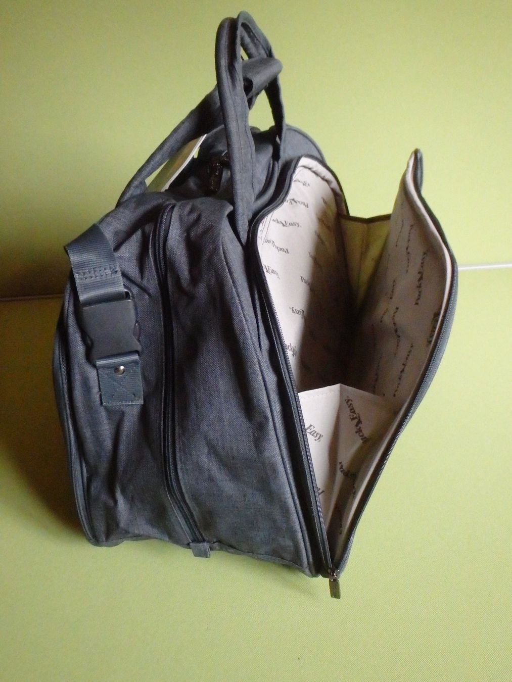 Borse: NEUE  grosse Reisetasche PACK EASY  grau mit 2 Seitenfächer – Nuovo e nell'imballaggio originale da Schöfflisdorf venduto da pullux 3