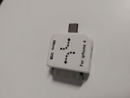 MicroUSB/MiniUSB iPhone 4 Adapter